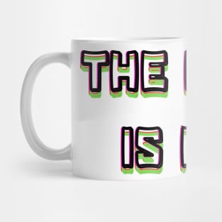 the earth is flat Mug